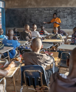 Education program through JRS in Burundi.